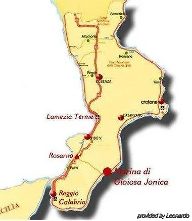 Szálloda Regina Marina di Gioiosa Ionica